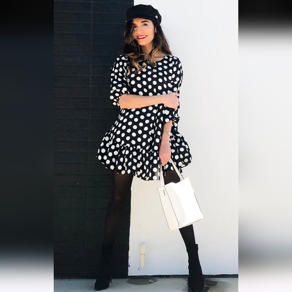 ZARA  Polka Dot Tunic/Dress